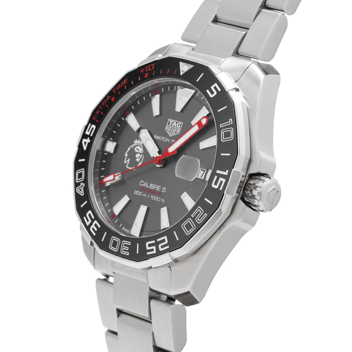 Aquaracer Calibre 5 Premier League Edition WAY201D.BA0927 Charcoal Gray TAG HEUER Men's [Pre-Owned]