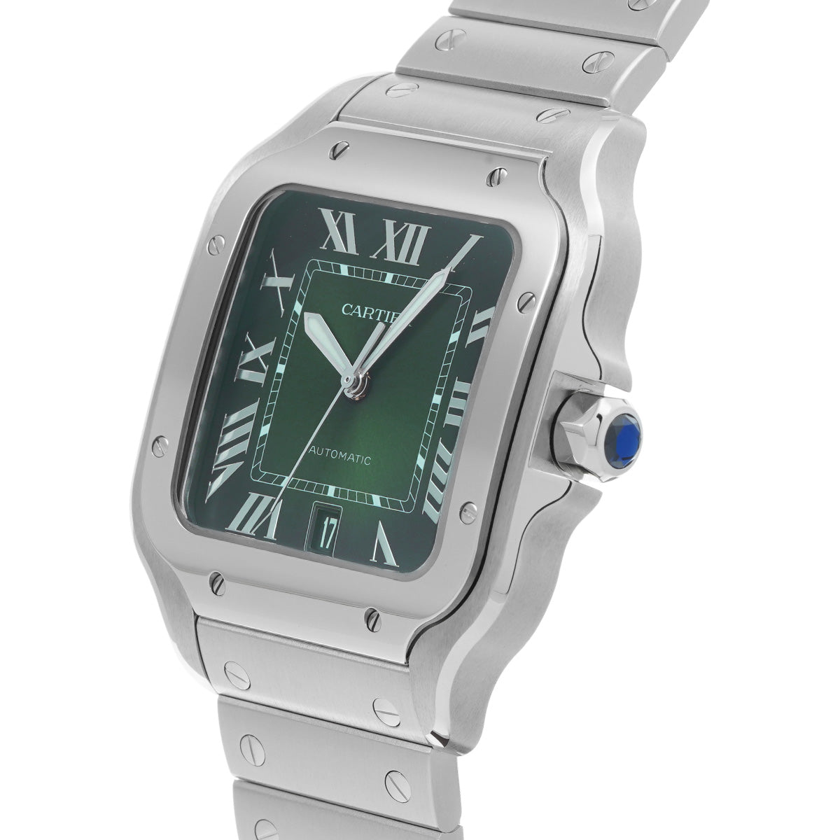 Santos de Cartier LM WSSA0062 Green CARTIER Men's [Pre-owned].