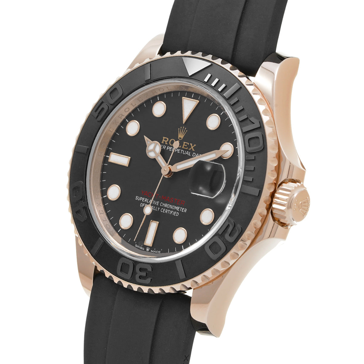 Yacht-Master 40 126655 Random Serial Black ROLEX Men's [Pre-Owned].