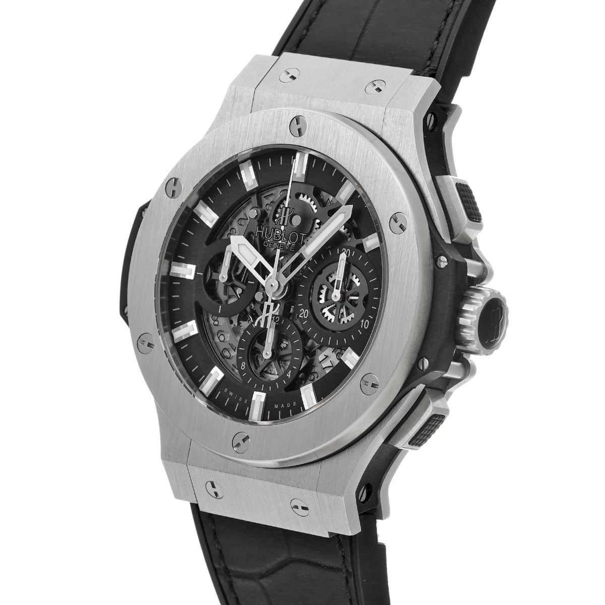 Big Bang Aeroban Steel 311.SX.1170.GR Skeleton HUBLOT Men's [Pre-owned]