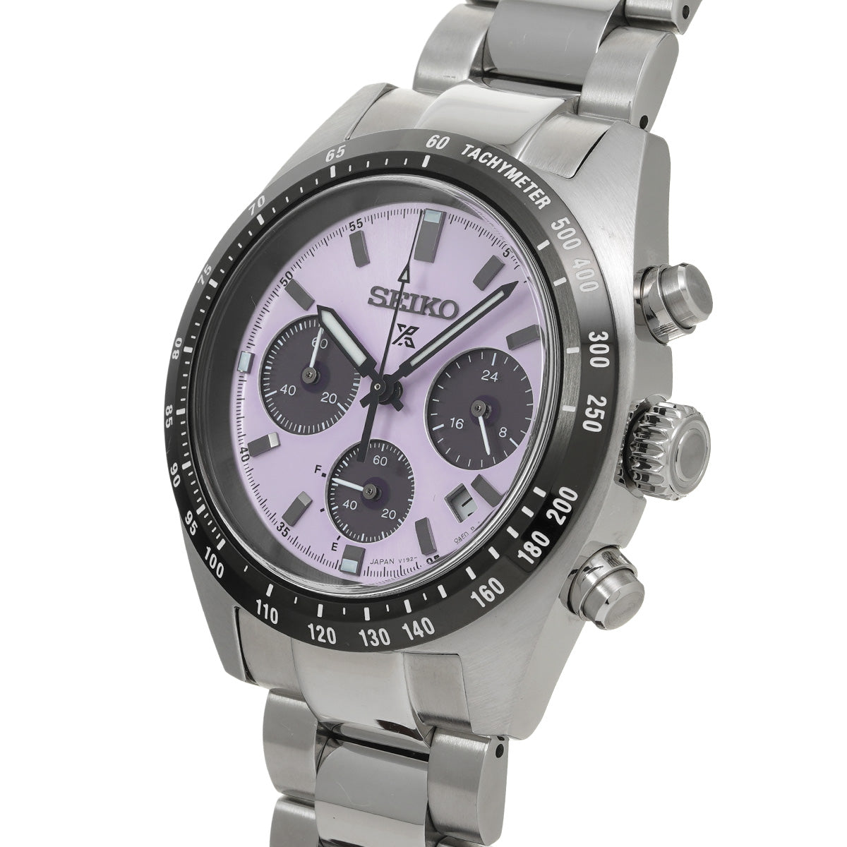 SBDL119 Prospex Speedtimer Solar Chronograph Purple/Black SEIKO Men's [Pre-Owned].