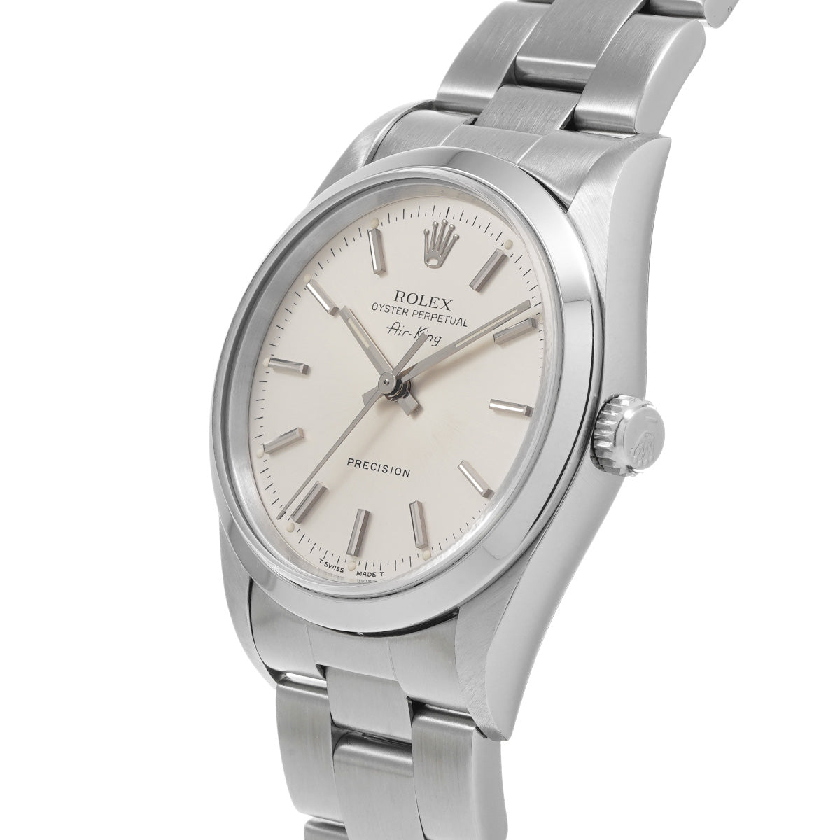 Air-King 14000 T (manufactured in 1996) Silver ROLEX Men's [Pre-Owned].