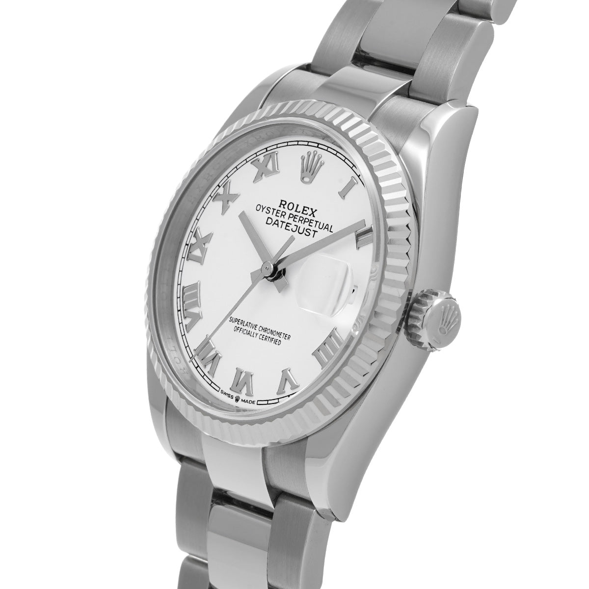 Datejust 36 126234 Random Serial White ROLEX Men's [Pre-Owned].