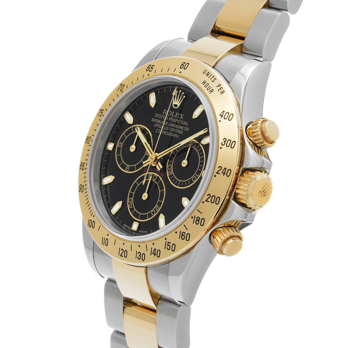 Cosmograph Daytona 116523 Y No. (manufactured around 2002) Black ROLEX Men's [Pre-Owned].