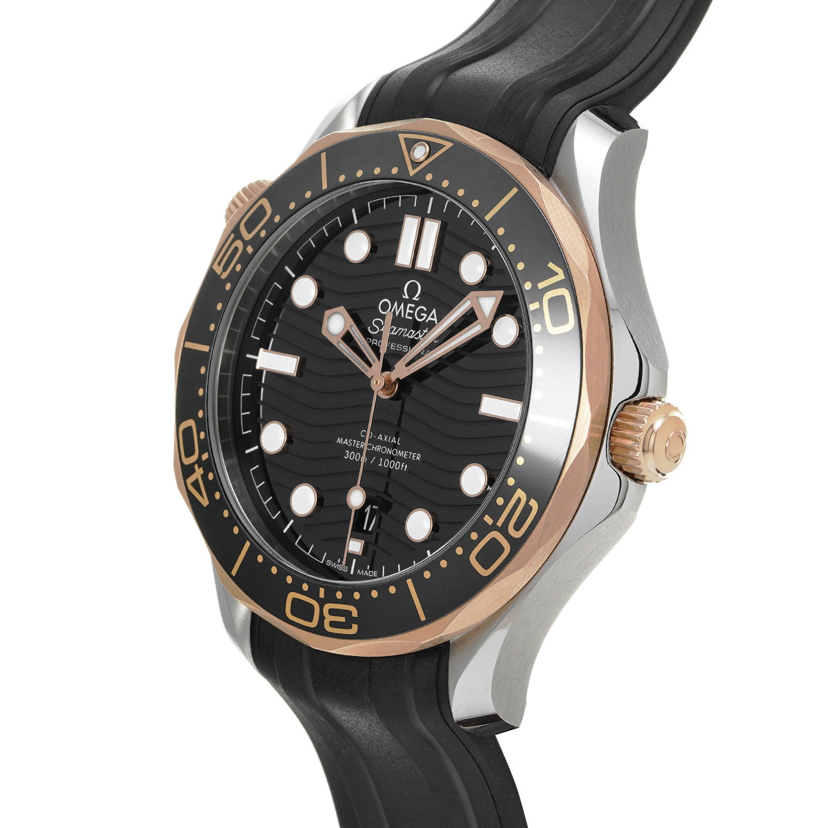 Seamaster Diver 300 Co-Axial Master Chronometer 210.22.42.20.01.002 Black OMEGA Men's [Pre-Owned].