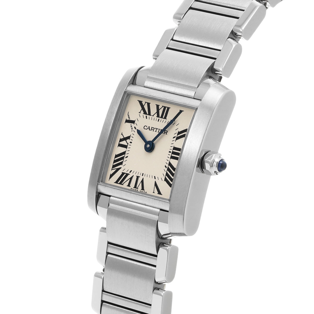Tank Francaise SM W51008Q3 Silver CARTIER Ladies [Pre-owned]