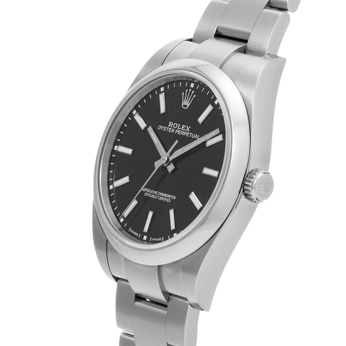 Oyster Perpetual 39 114300 Random Serial Black ROLEX Men's [Pre-owned].