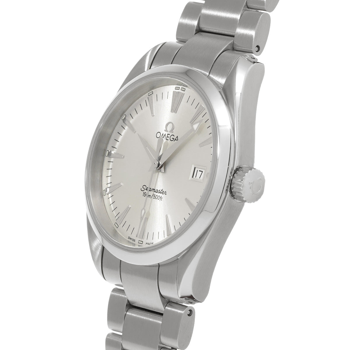 2518.30 Seamaster Aqua Terra Quartz Silver OMEGA Men's [Pre-owned]