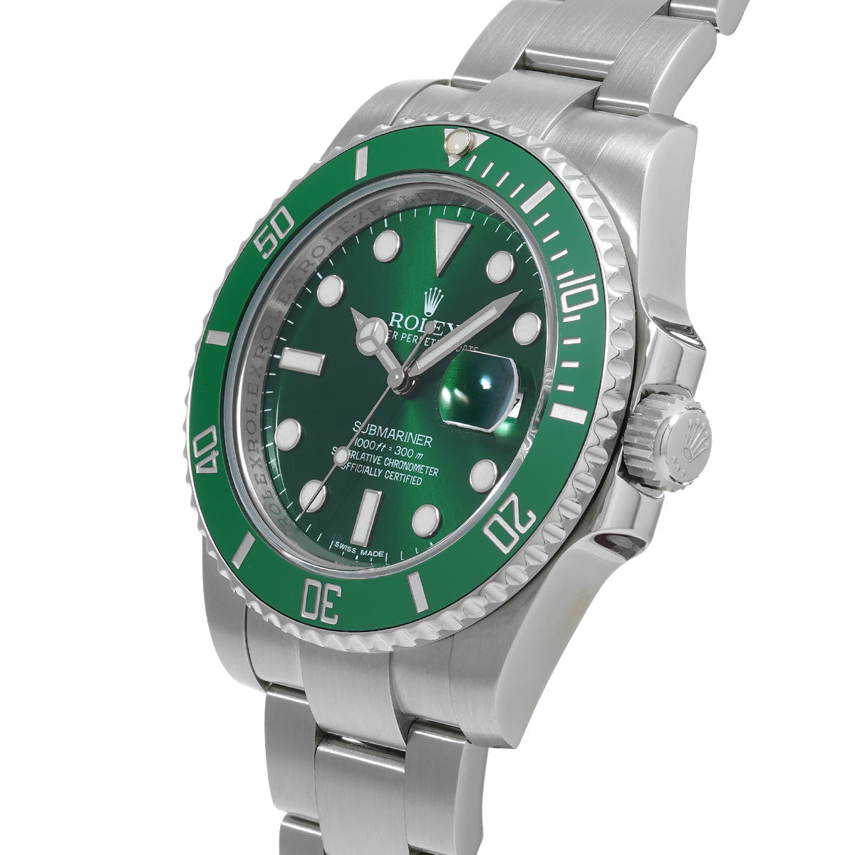 Submariner Date 116610LV Random Serial Green ROLEX Men's [Pre-Owned].