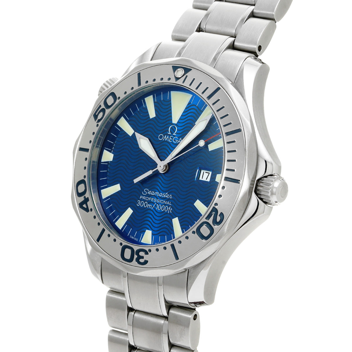 Seamaster Professional 300 2265.80 Blue OMEGA Men's [Pre-Owned].