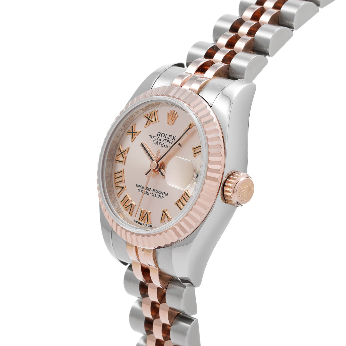 DATE JUST 179171 G (manufactured circa 2013) Pink ROLEX Ladies [Pre-Owned].