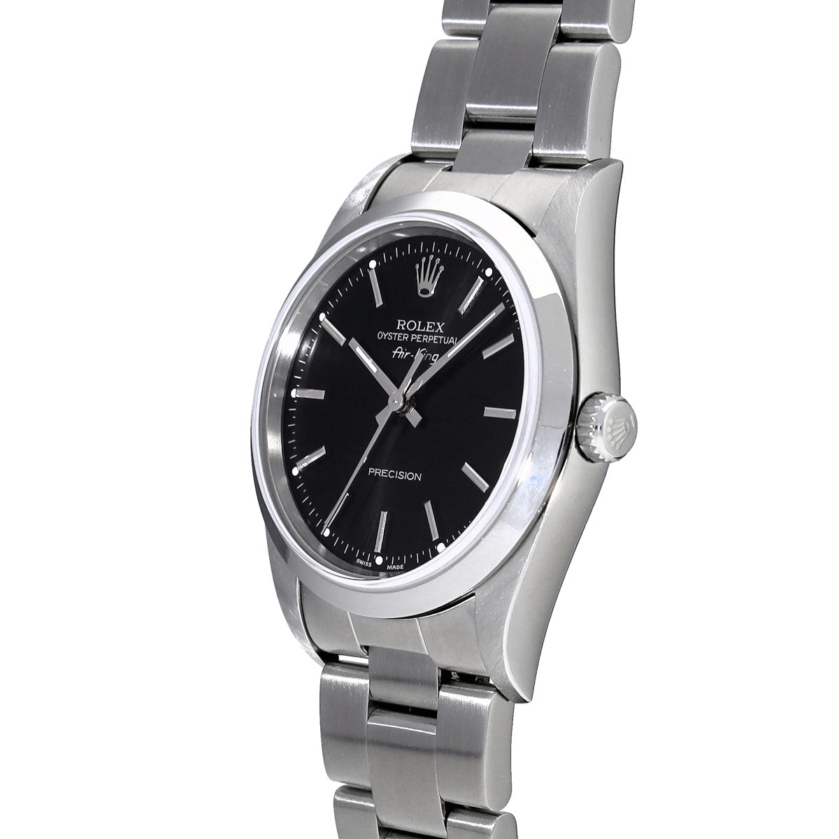 Air-King 14000M F No. (manufactured around 2004) Black ROLEX Men's [Pre-Owned].