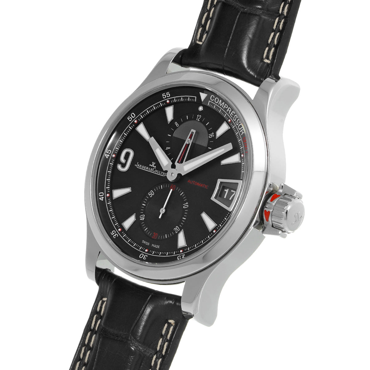 Master Compressor GMT Q1738471 Black Jaeger-LeCoultre Men's [Pre-Owned].
