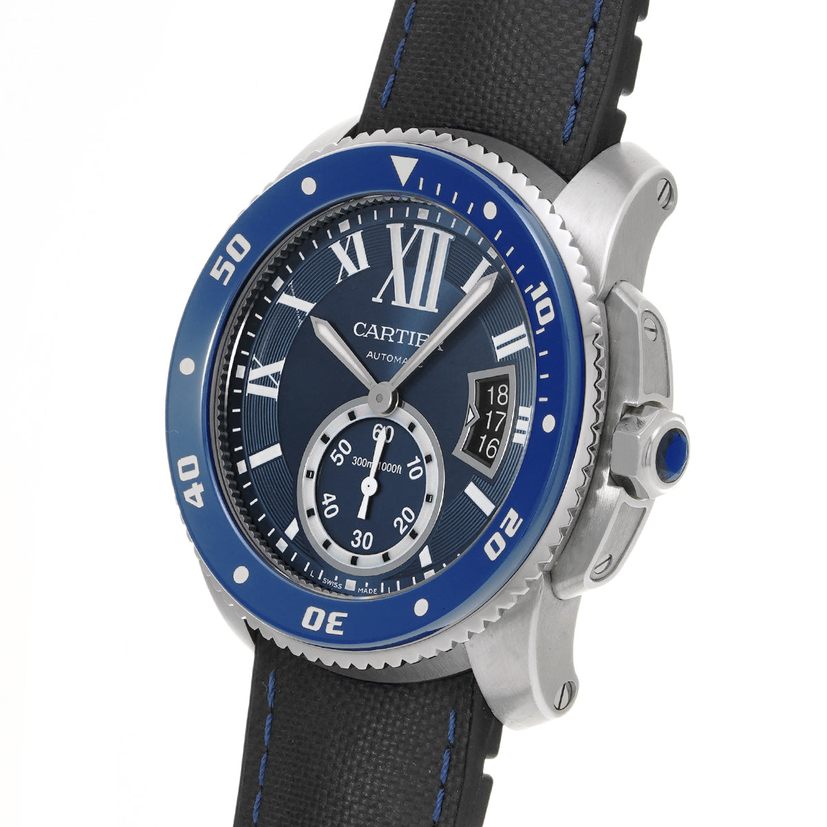 Calibre de Cartier Diver WSCA0010 Blue CARTIER Men's [Pre-owned].