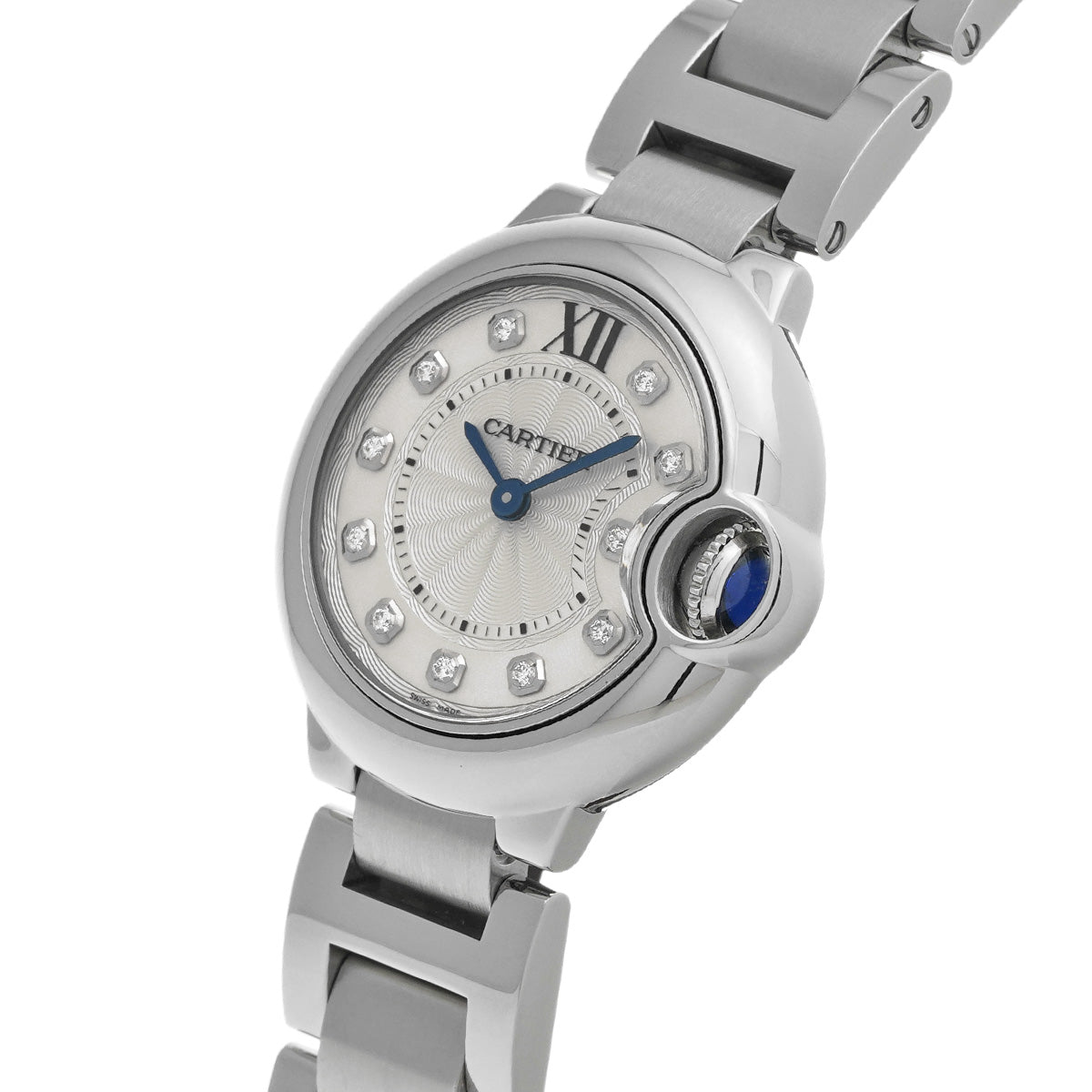 Ballon Bleu de Cartier WE902073 Silver/diamond CARTIER Ladies [Pre-owned].