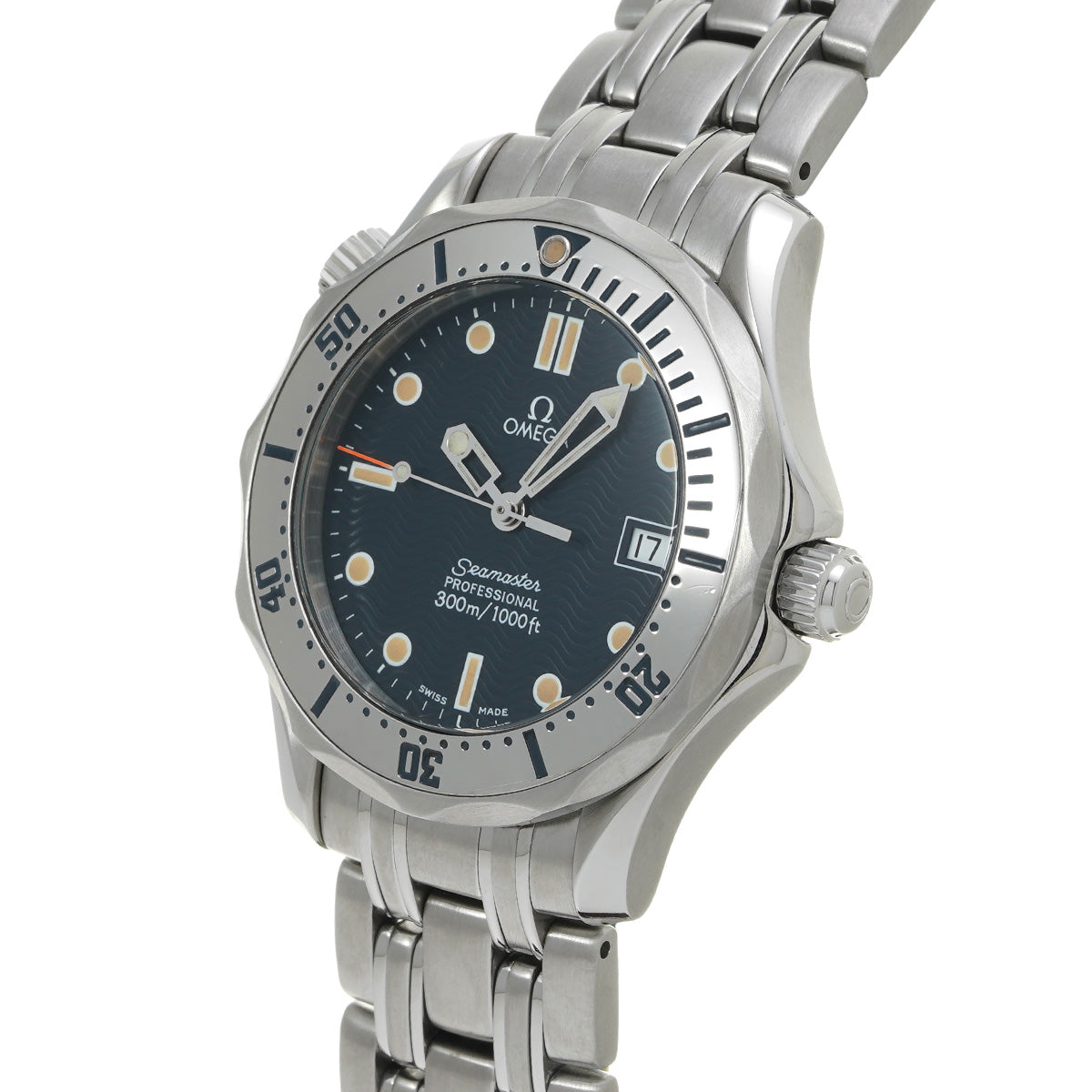 Seamaster 300 Mid Size 2562.80 Blue OMEGA Unisex [Pre-owned].