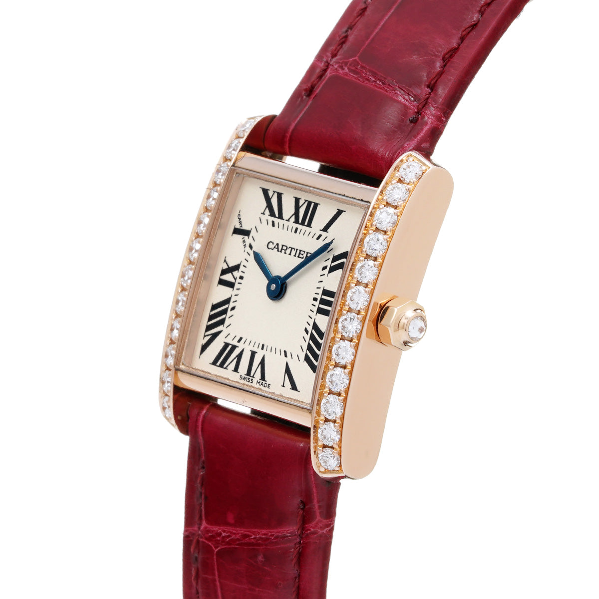 Tank Francaise SM WE104531 Silver CARTIER Ladies [Pre-owned]