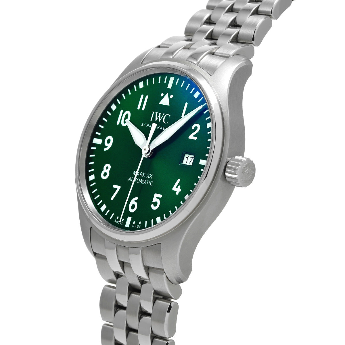 Pilot's Watch Mark XX IW328206 Green IWC Men's [Pre-Owned]