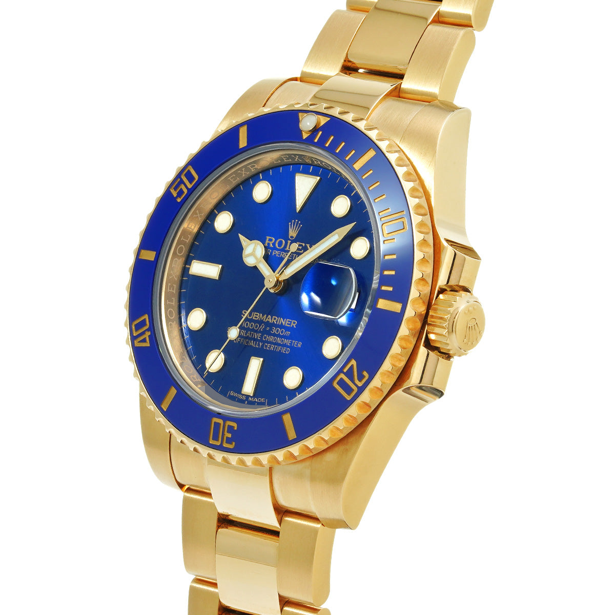 Submariner Date 116618LB Random Serial Blue ROLEX Men's [Pre-Owned].