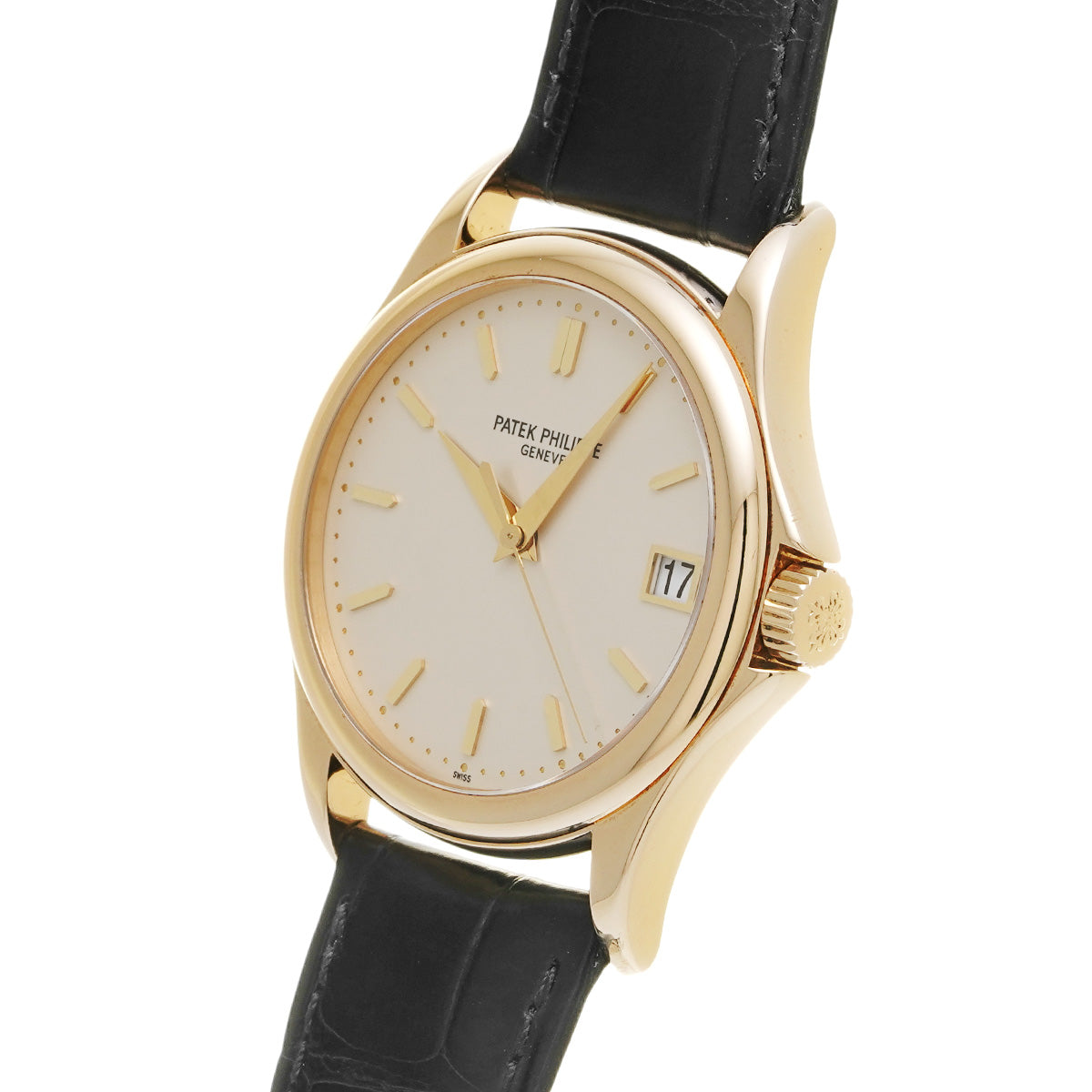 Calatrava 5127J-001 Opaline PATEK PHILIPPE Men's [Pre-Owned].