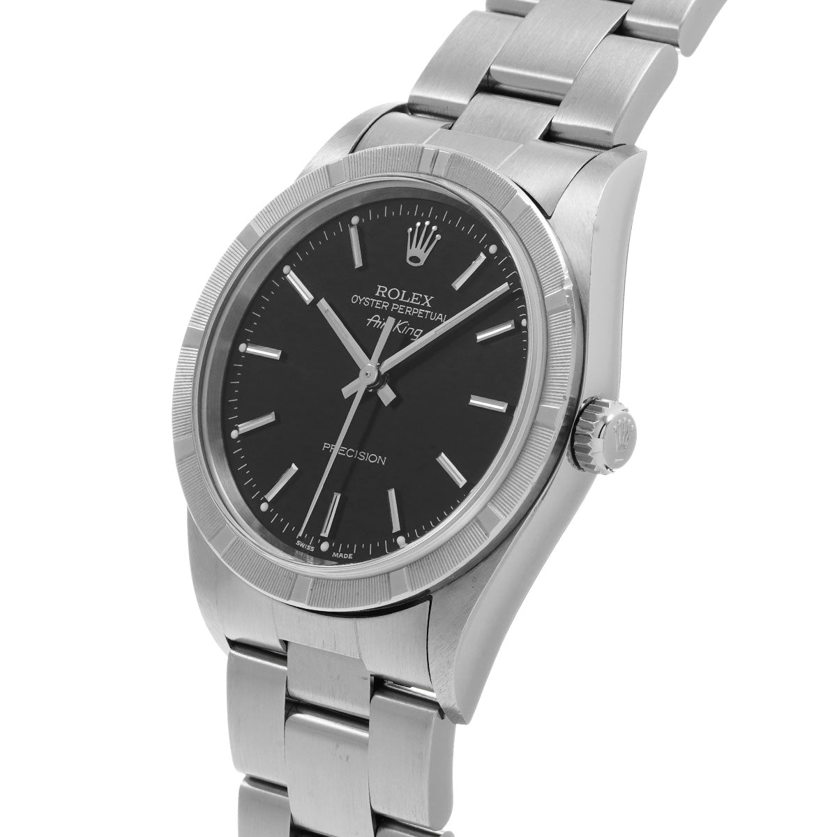 Air-King 14010M F No. (manufactured around 2004) Black ROLEX Men's [Pre-Owned].