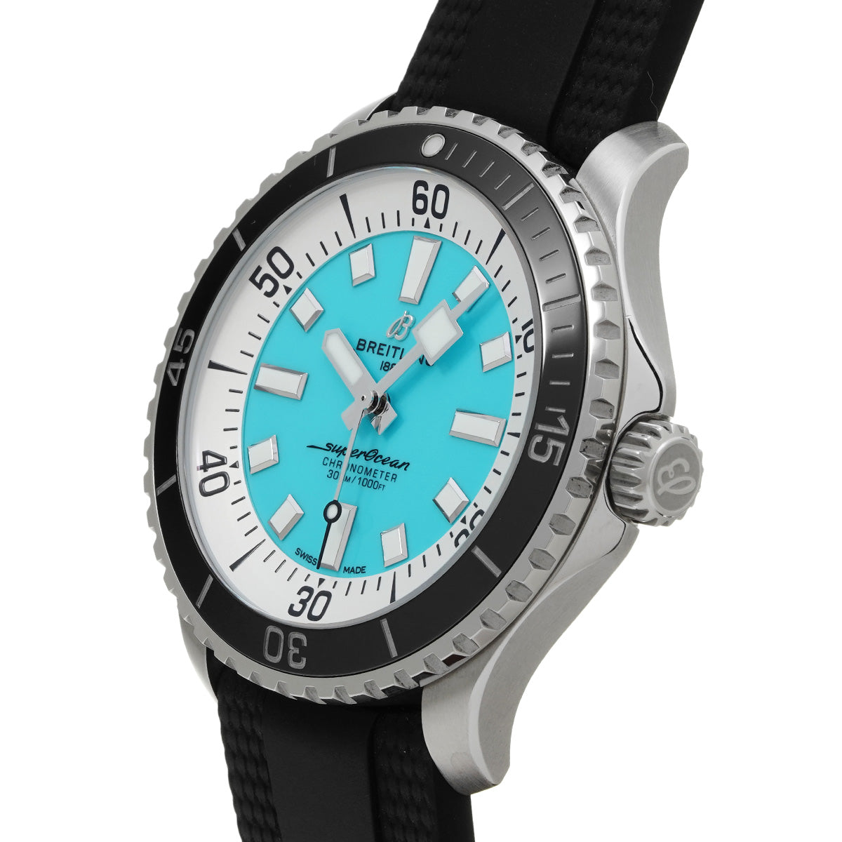Super Ocean Automatic 44 A17376211L2S1 Turquoise BREITLING Men's [Pre-Owned].