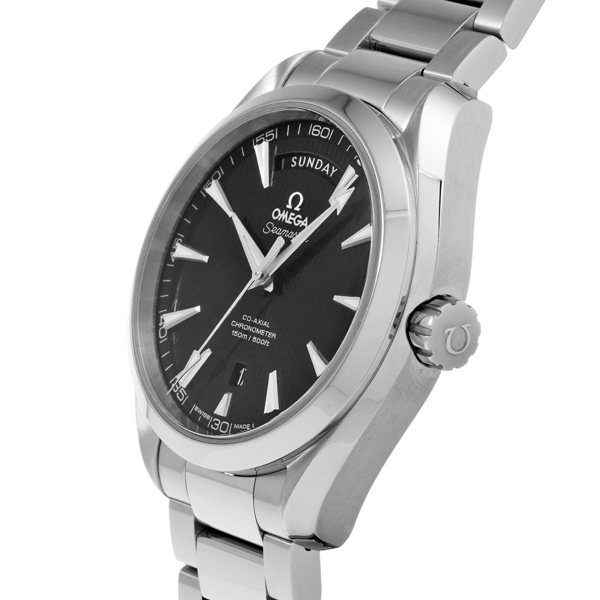 Seamaster Aqua Terra Co-Axial Day Date 231.10.42.22.01.001 Black OMEGA Men's [Pre-Owned].