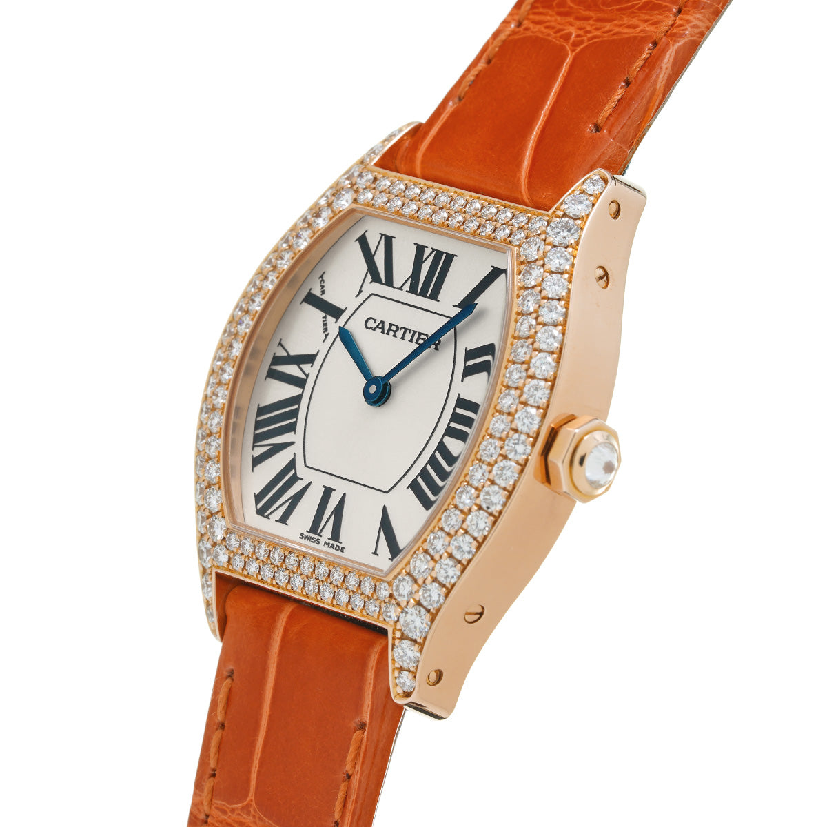 Tortue WA506131 Silver CARTIER Ladies [Pre-owned].