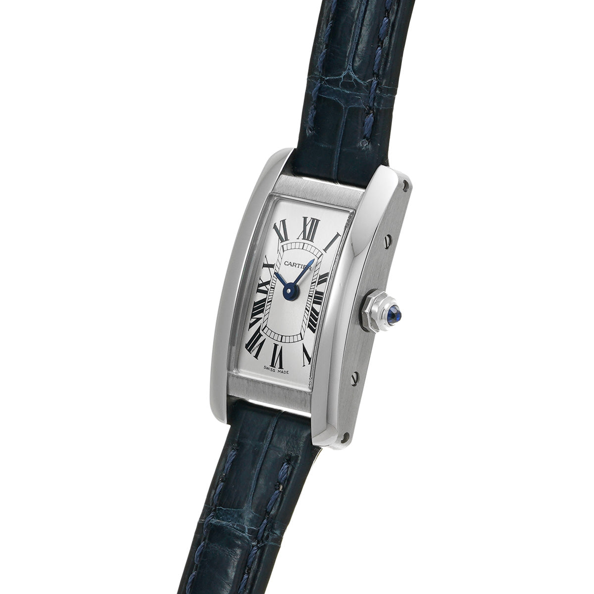 Tank American Mini WSTA0032 Silver CARTIER Ladies [Pre-owned]