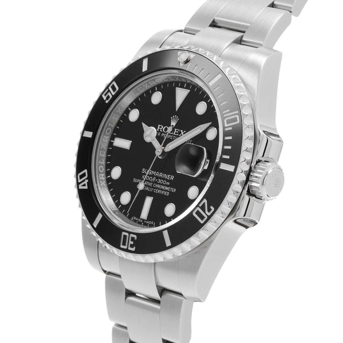 Submariner Date 116610LN Random Serial Black ROLEX Men's [Pre-Owned].