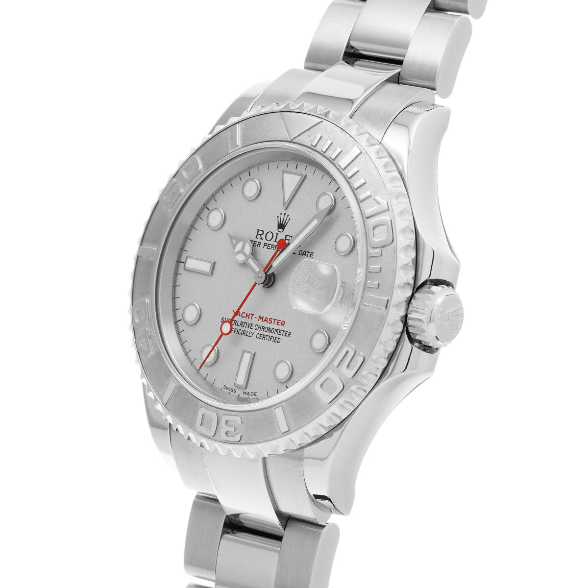 Yacht-Master Rhodium 16622 D (manufactured circa 2005) Gray ROLEX Men's [Pre-Owned].