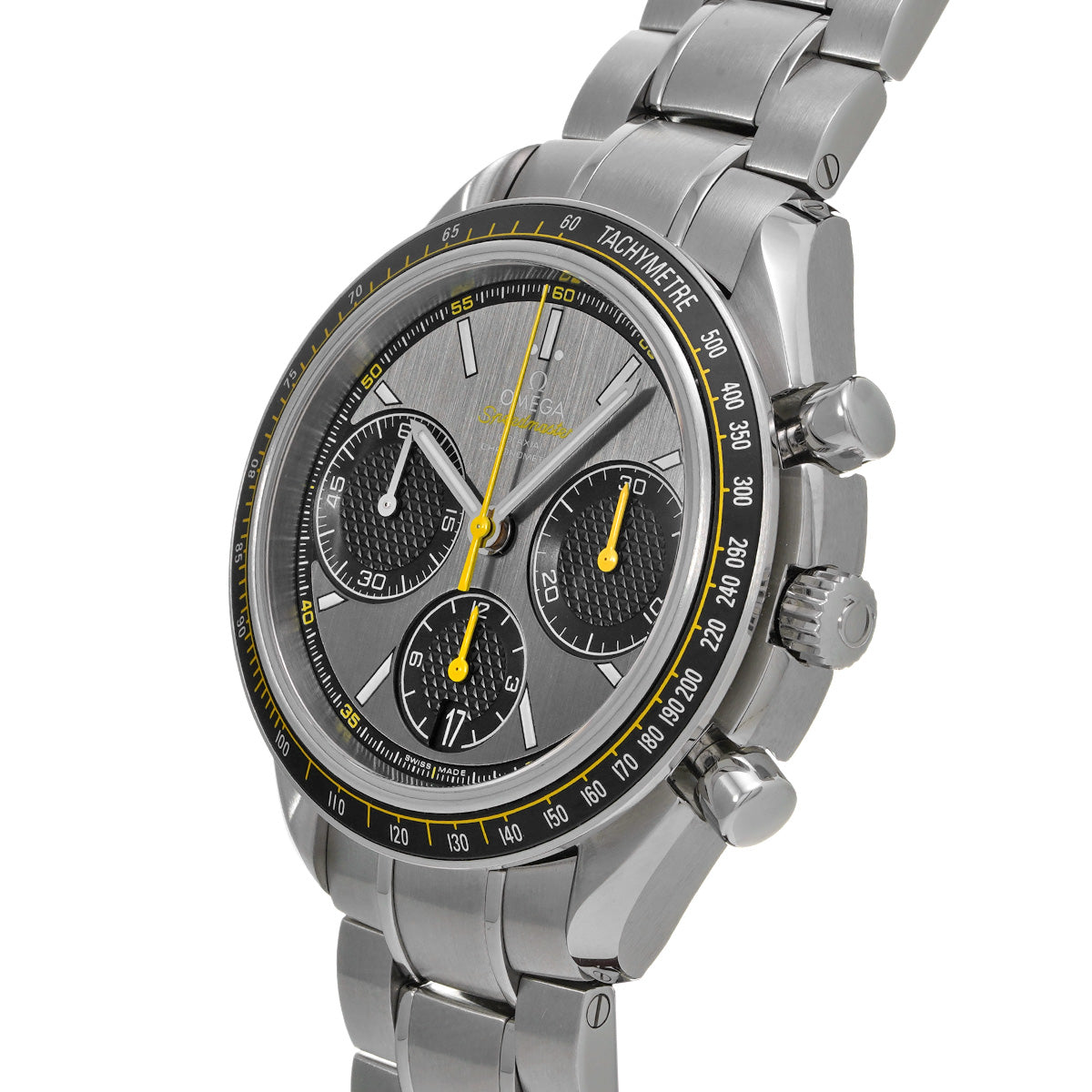 Speedmaster Racing Co-Axial 326.30.40.50.06.001 Gray/Black OMEGA Men's [Pre-Owned].