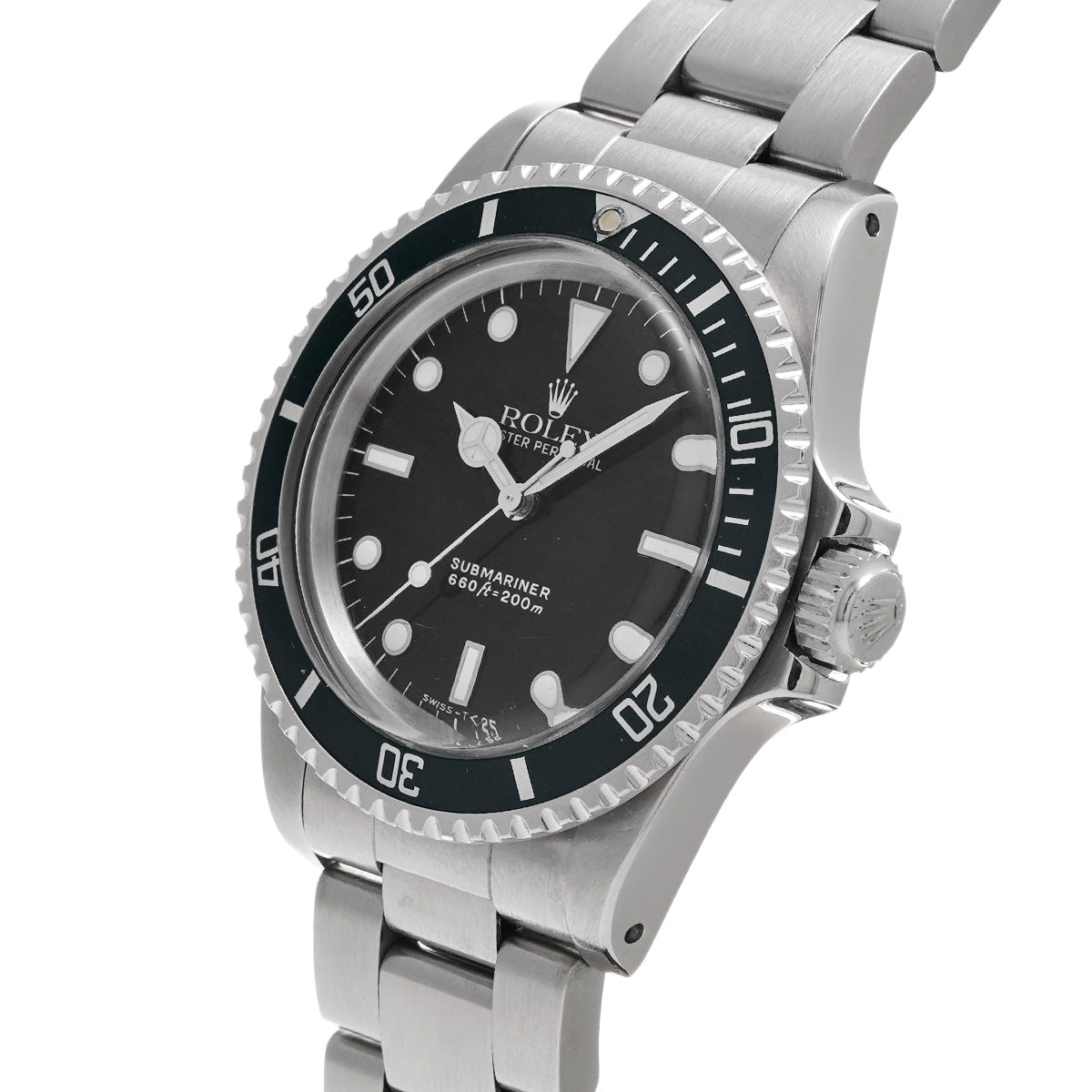 Submariner 5513 L (manufactured circa 1988) Black ROLEX Men's [Pre-Owned].