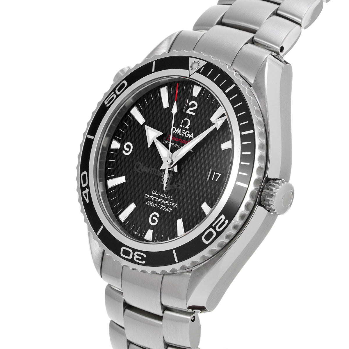 Seamaster Planet Ocean 600 Co-Axial 007 222.30.46.20.01.001 Black OMEGA Men's [Pre-Owned].