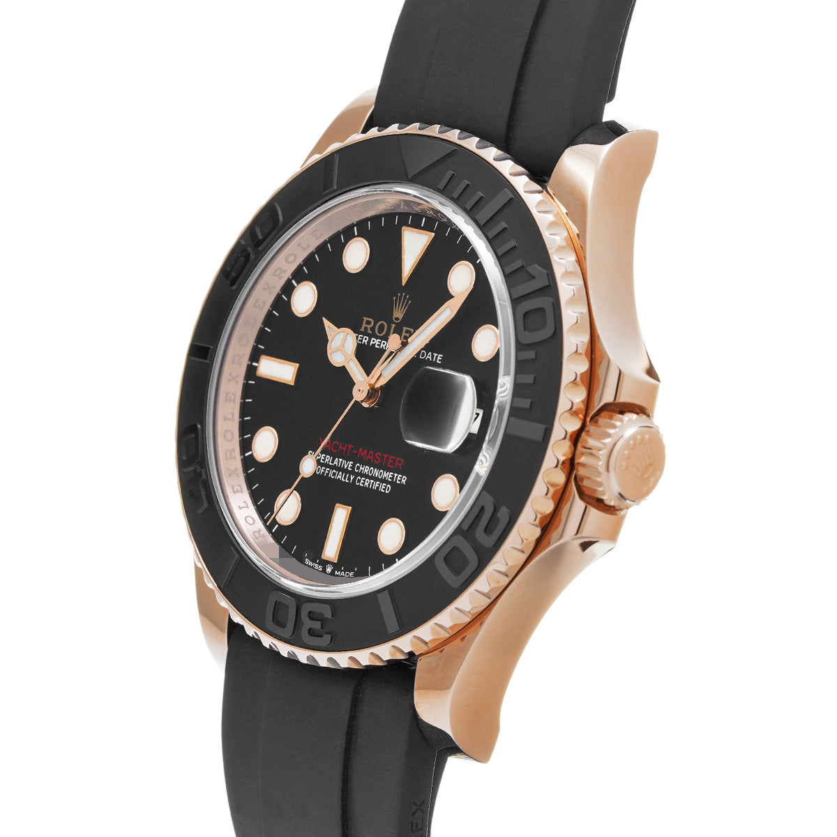 Yacht-Master 40 126655 Random Serial Black ROLEX Men's [Pre-Owned].