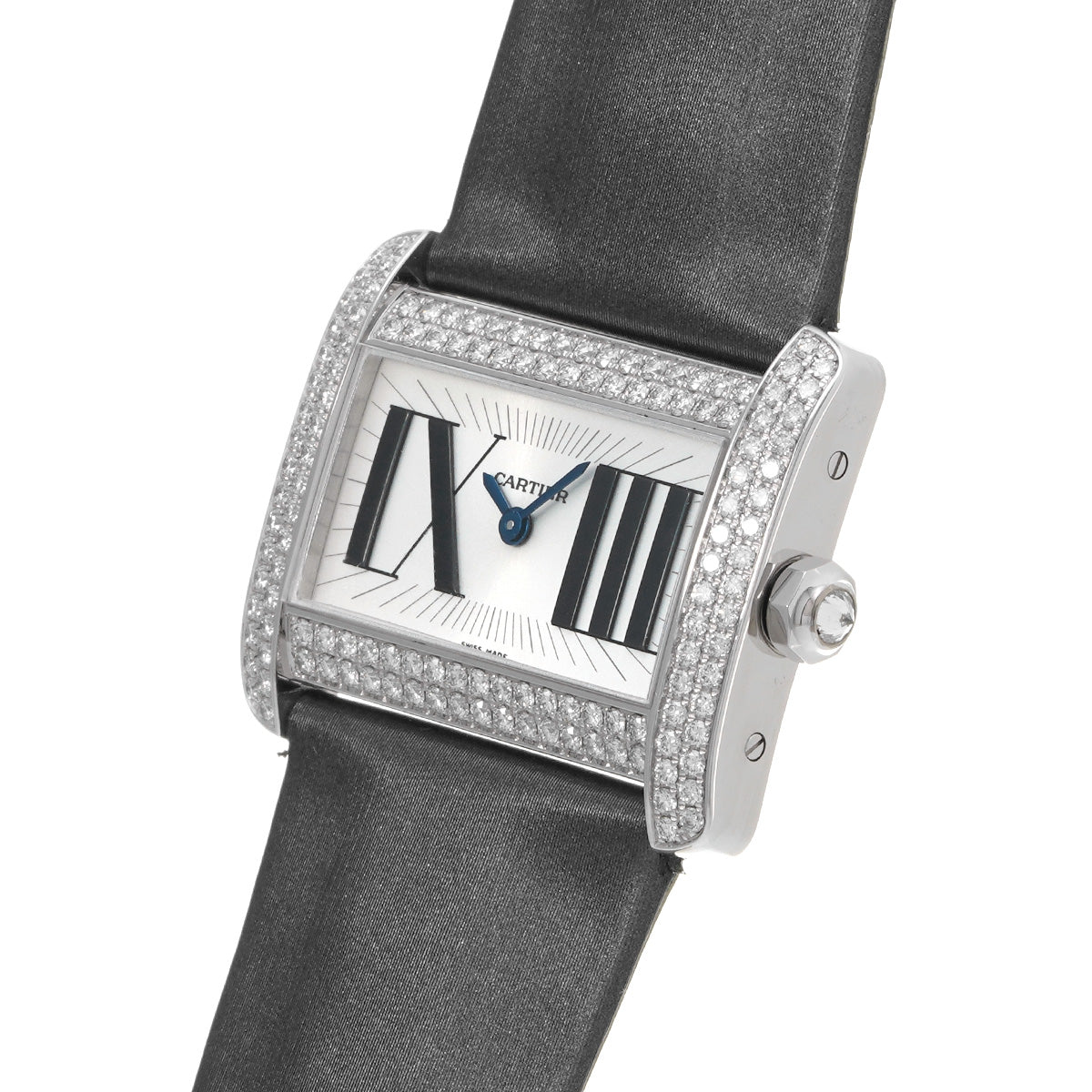 Tank Divan WA301571 Silver CARTIER Ladies [Pre-Owned].