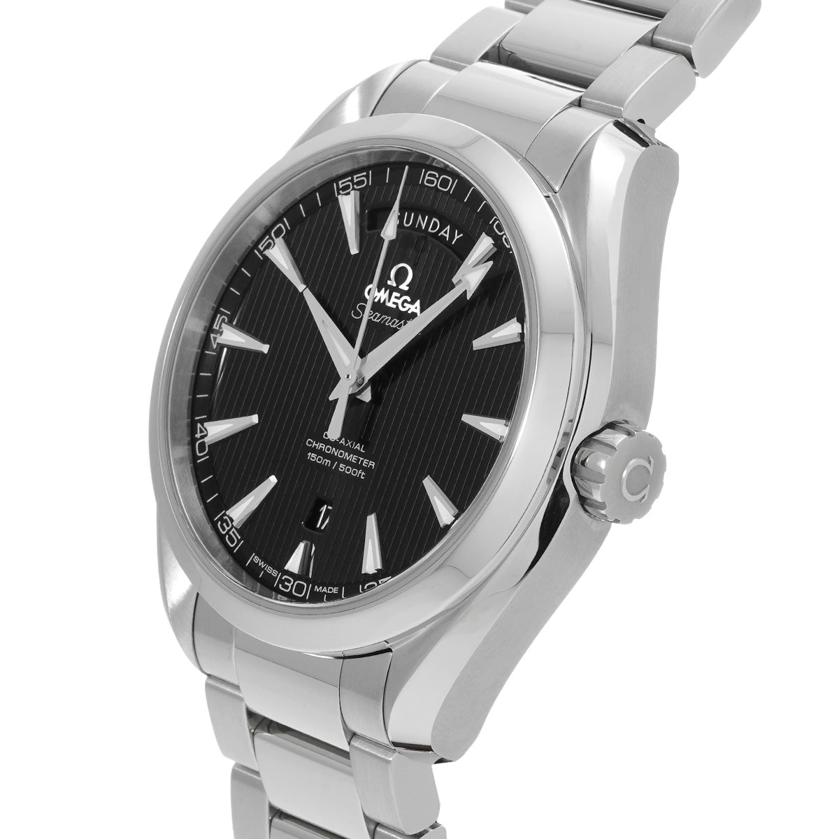 Seamaster Aqua Terra Co-Axial Day Date 231.10.42.22.01.001 Black OMEGA Men's [Pre-Owned].