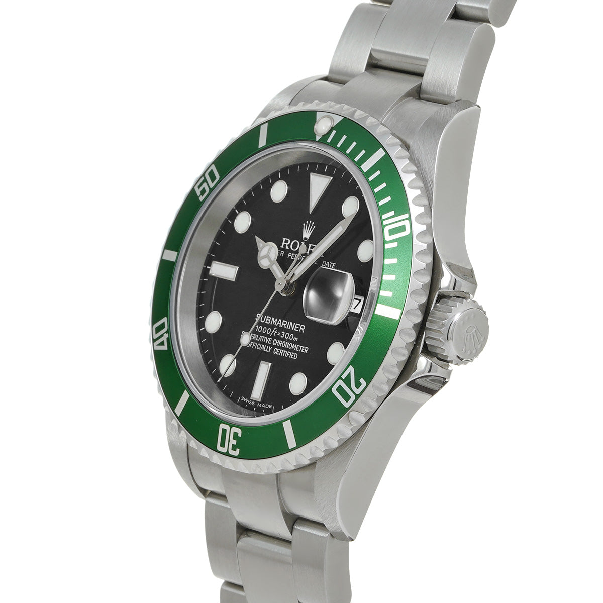 Submariner Date 16610LV D (manufactured circa 2005) Black ROLEX Men's [Pre-Owned].