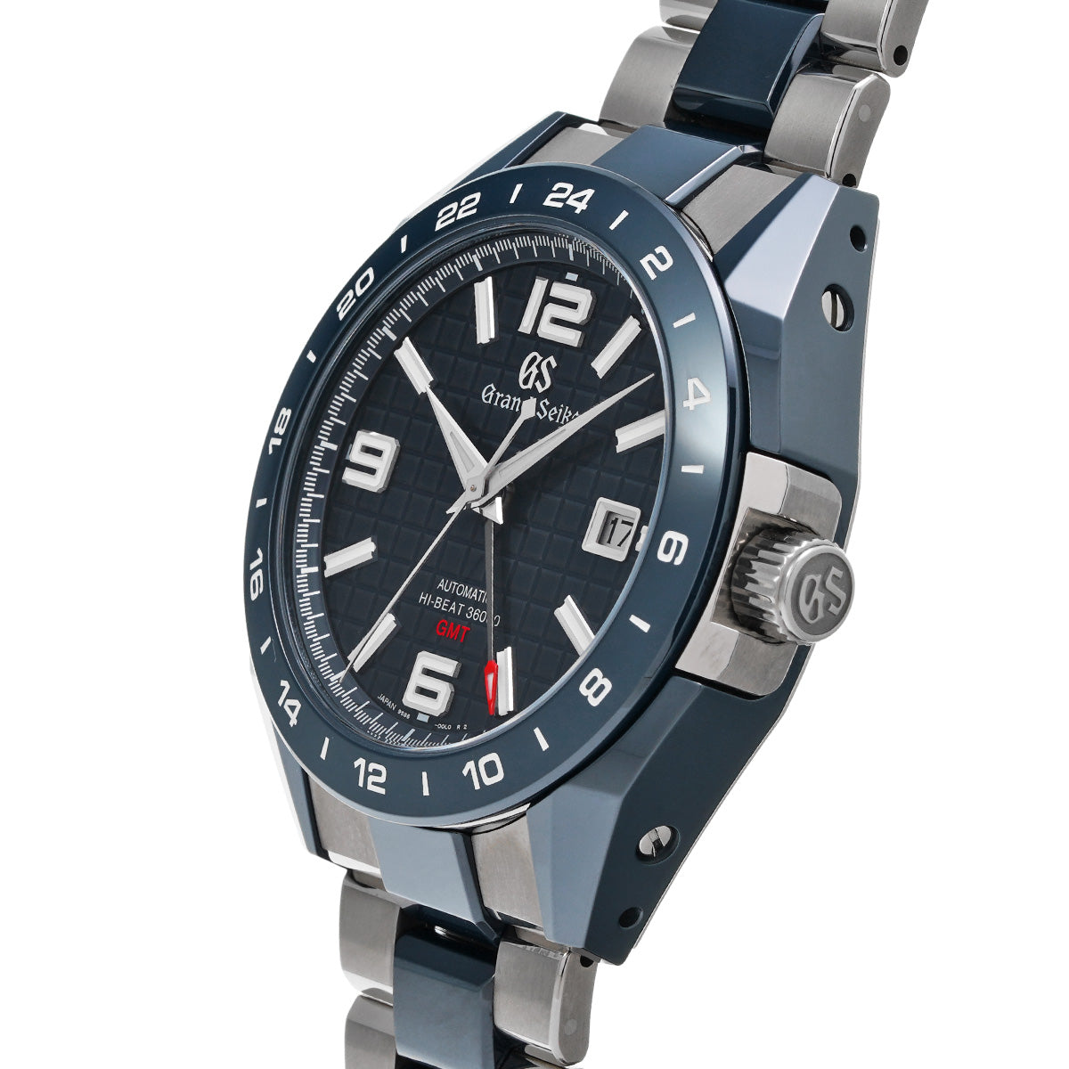 Sports Collection Mechanical High Beat 36000 GMT SBGJ233 Blue Grand Seiko Men's [Pre-Owned].