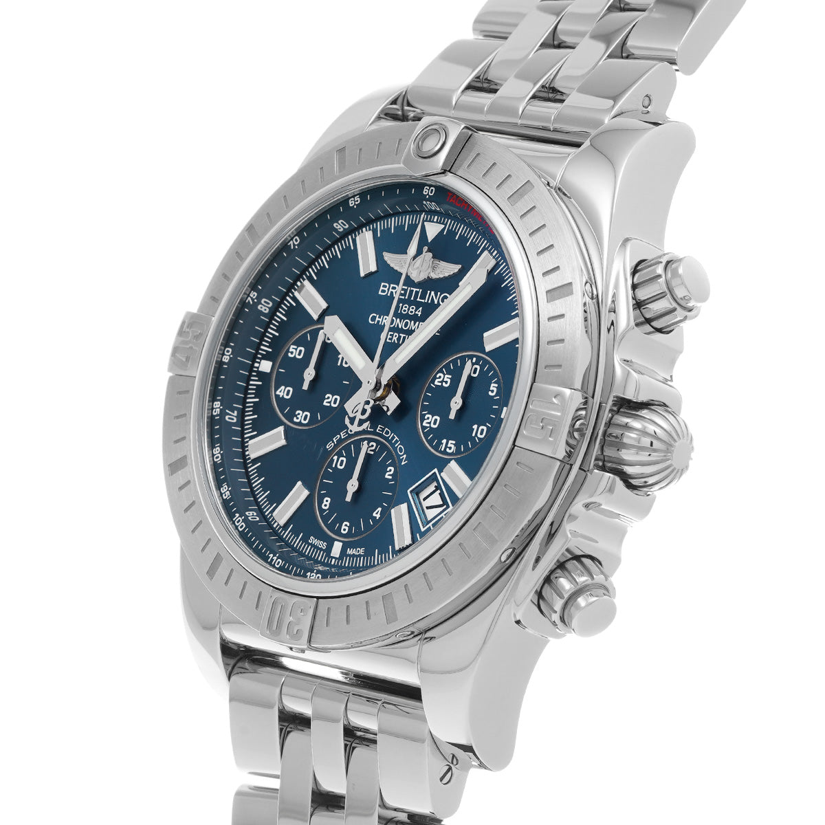 Chronomat 44 Special AB011511/C956 Blue BREITLING Men's [Pre-Owned].