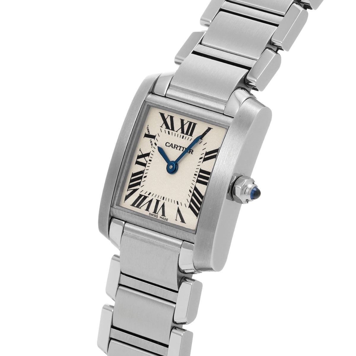 Tank Francaise SM W51008Q3 Silver CARTIER Ladies [Pre-owned]