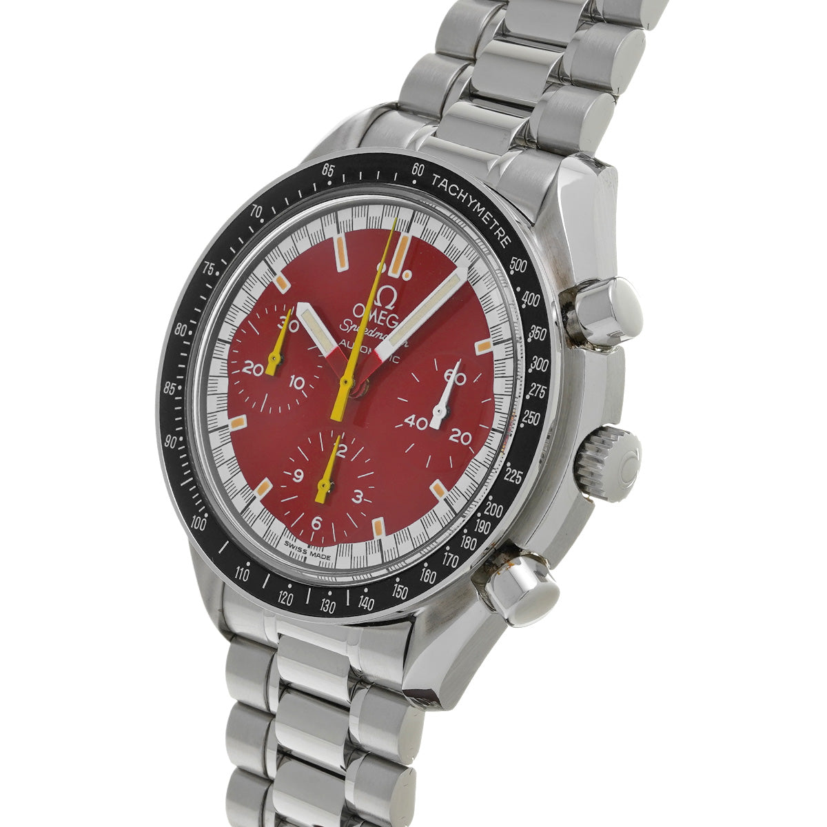 Speedmaster Racing Michael Schumacher 3510.61 Red OMEGA Men's [Pre-Owned].
