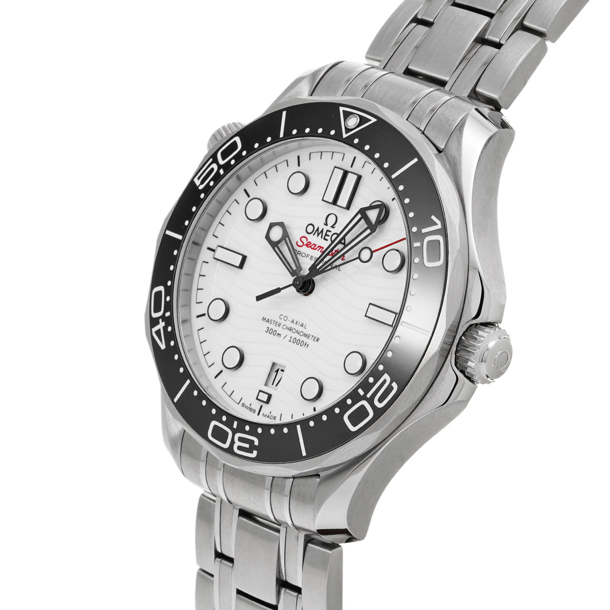 Seamaster Diver 300 Co-Axial Master Chronometer 210.30.42.20.04.001 White OMEGA Mens [Pre-Owned].