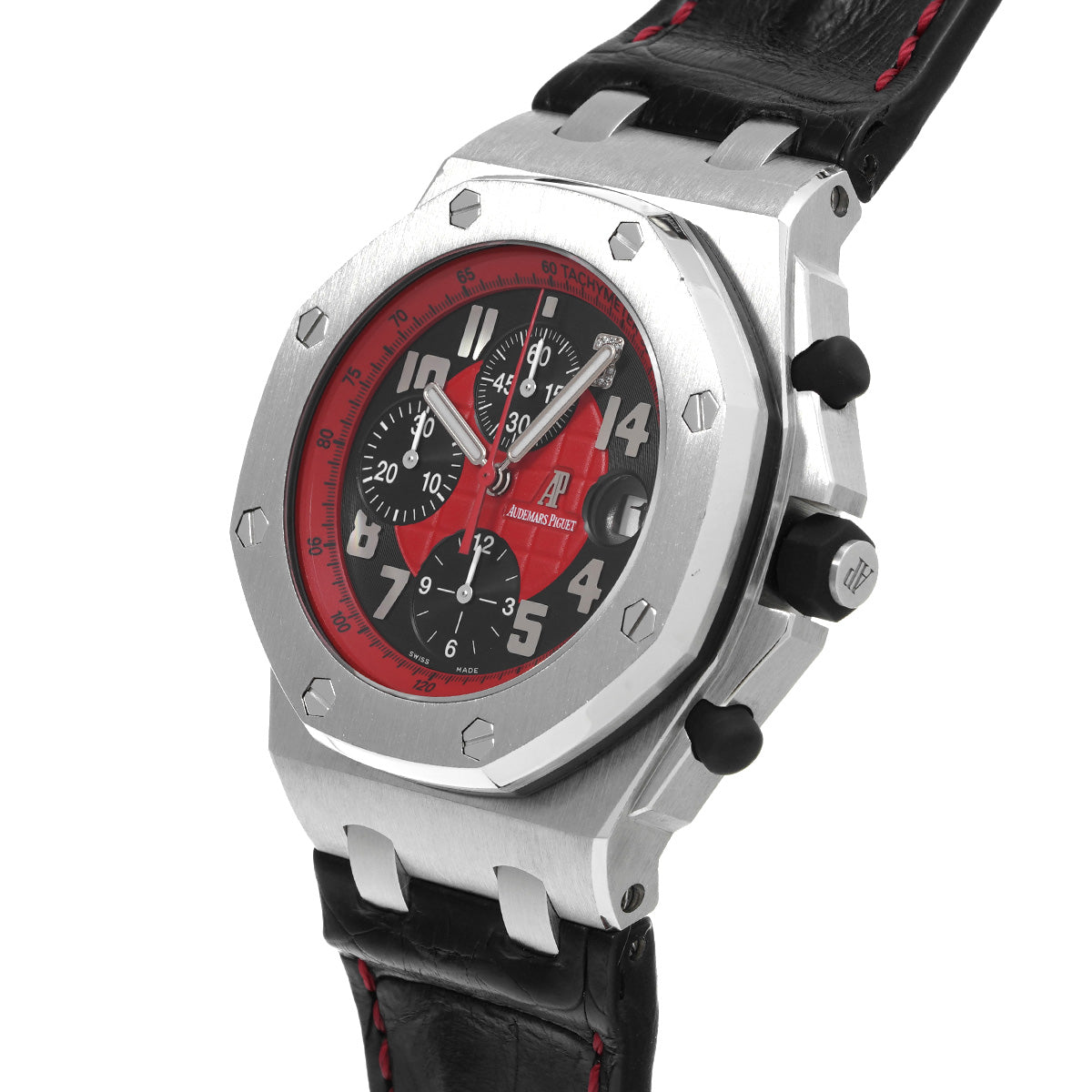 Royal Oak Offshore Chrono MASATO 26195ST.OO.D101CR.01 Black/Red AUDEMARS PIGUET Men's [pre-owned]