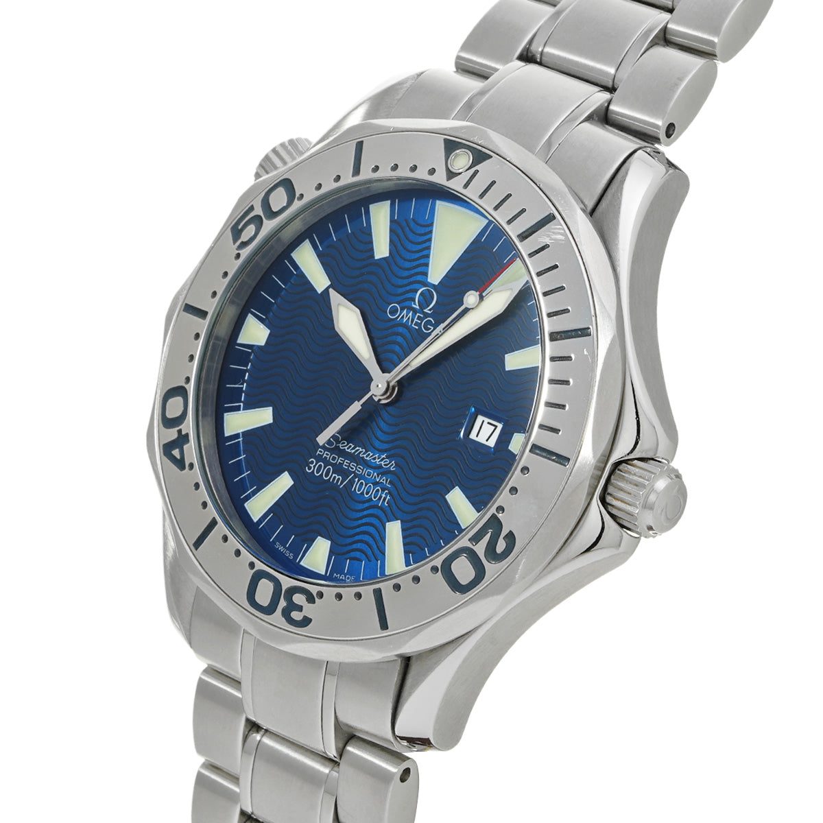 Seamaster Professional 300 2265.80 Blue OMEGA Men's [Pre-Owned].