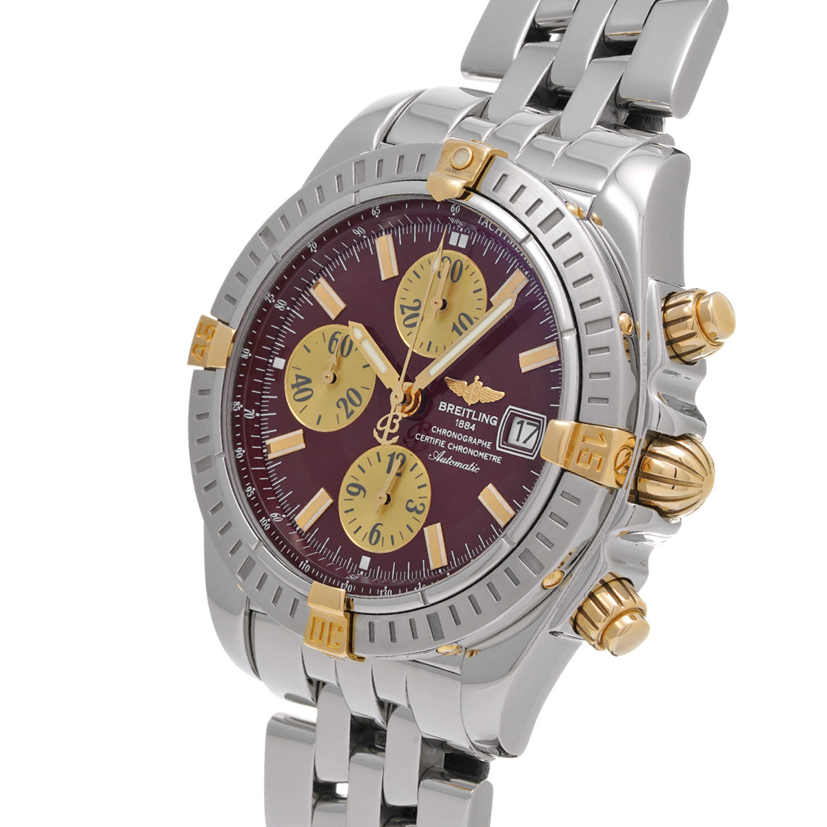 Chronomat Evolution B156K05PA Bordeaux/Champagne BREITLING Men's [Pre-Owned].