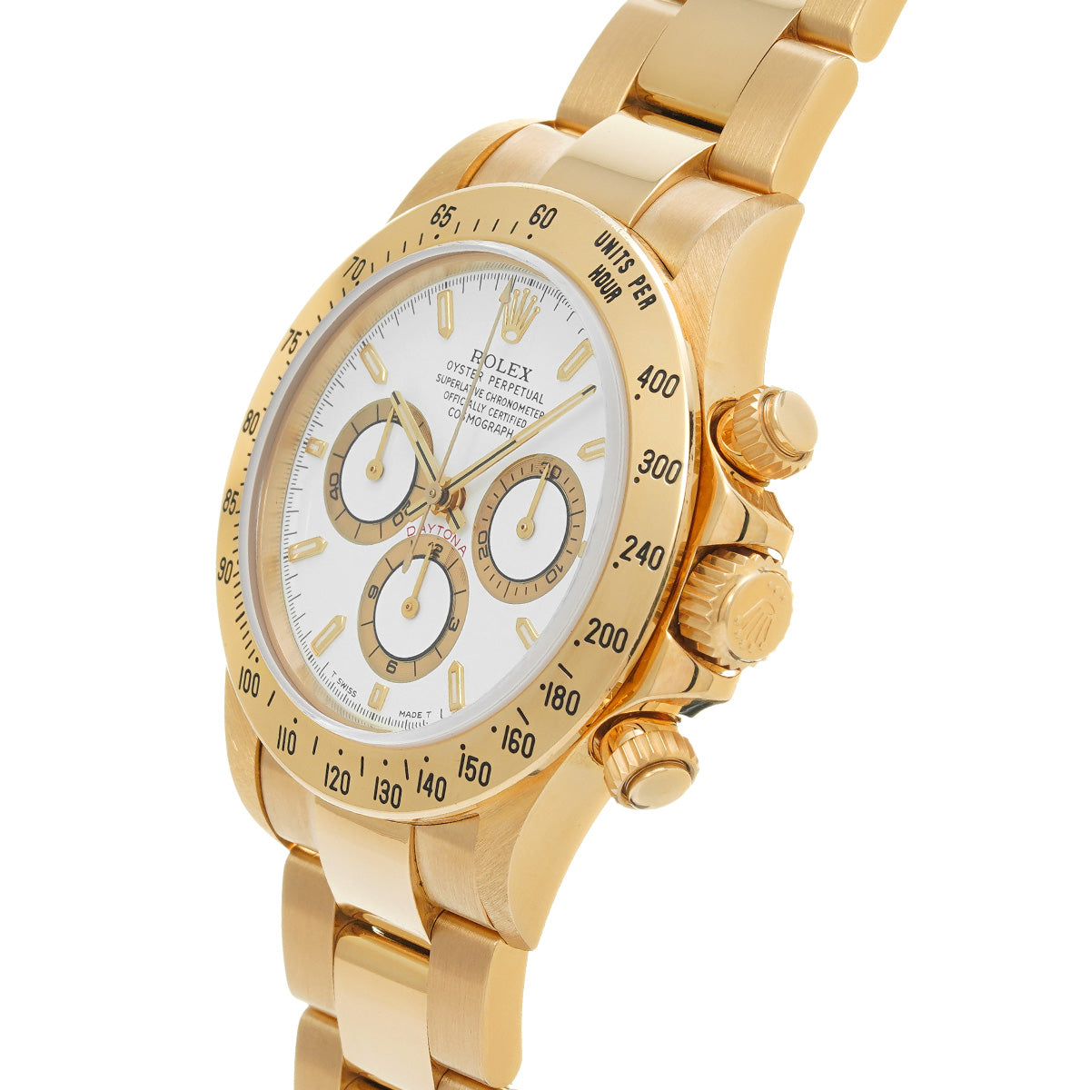 Cosmograph Daytona 16528 T (manufactured around 1996) White ROLEX Men's [Pre-Owned].