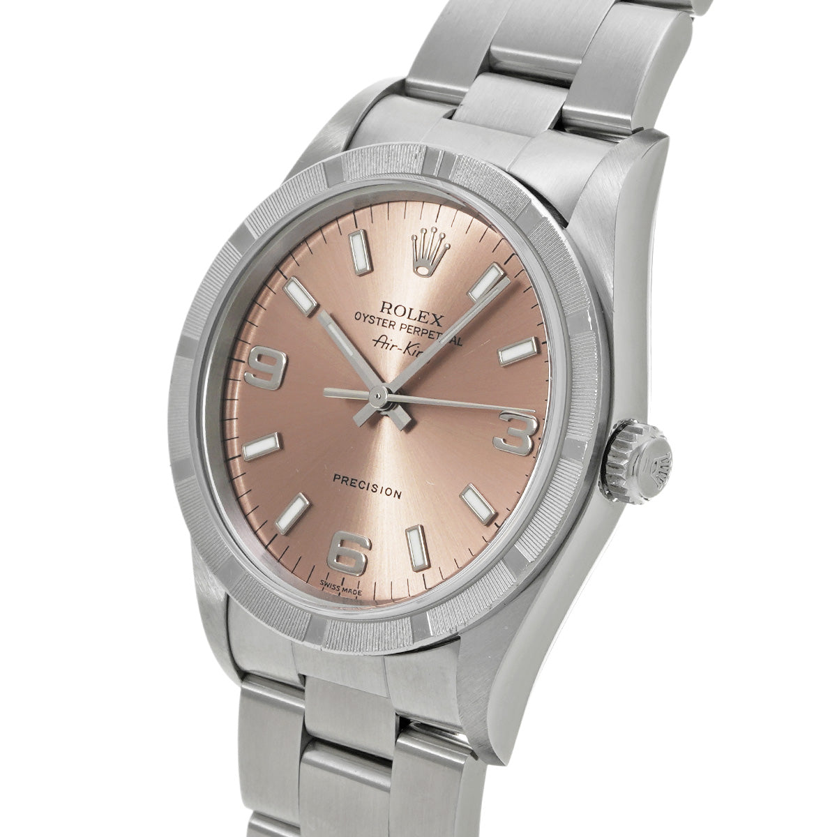 Air-King 14010 A (manufactured circa 1999) Pink ROLEX Men's [Pre-owned].