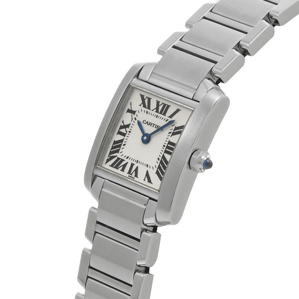 Tank Francaise SM W51008Q3 Silver CARTIER Ladies [Pre-owned]