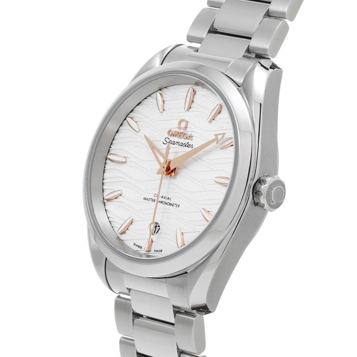 Seamaster Aqua Terra Co-Axial Master Chronometer 220.10.38.20.02.002 Opaline Silver OMEGA Unisex [Pre-owned]